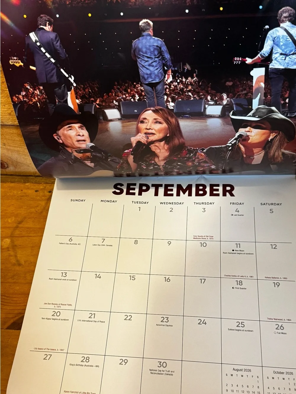 Grand Ole Opry 100th Anniversary 2026 Calendar -  12x12 (Dolly Parton, Lainey…)